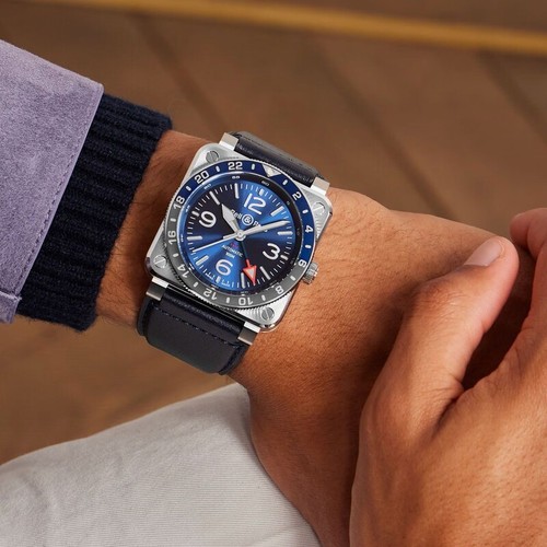 Bell ross gmt blue - &,
