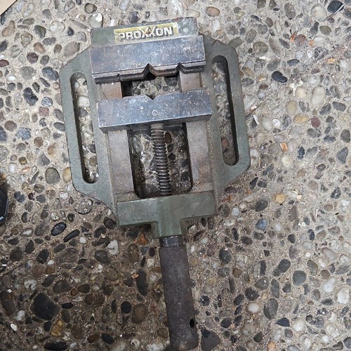 Proxxon schraubstock aus - schraubstock,