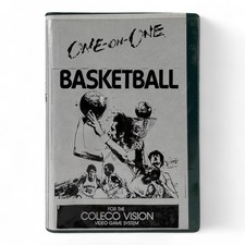 ColecoVision - One-on-One Basketball mit OVP / VHS Box