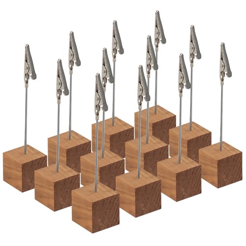 Kartenständer holz stück - kartenständer, 12