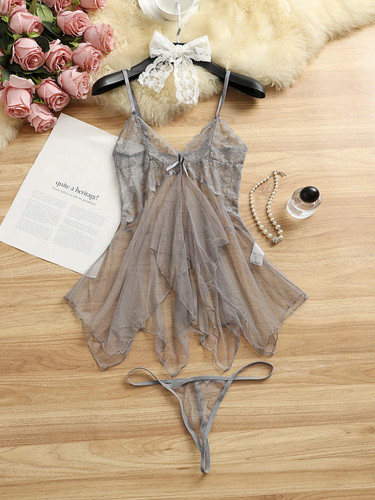 Piece sexy sheer mesh - sexy,