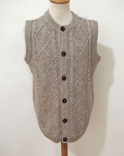 Trachten Herren Zopf Strick Weste Grösse M Herren I435