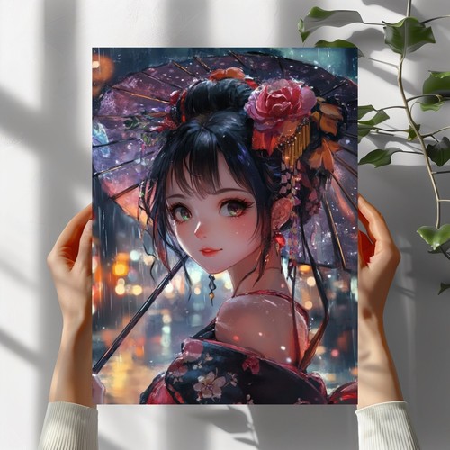 Geisha anime poster schöne - geisha,