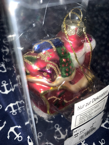 Glas nikolaus weihnachtsmann - nikolaus,
