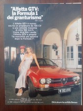Alfa Romeo Alfetta GTV, Niki Lauda, Werbung advert pubblicità, 1979