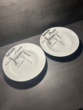 2x Große Pasta Teller Keramik