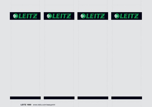 Leitz ordnerrücken etiketten - leitz,