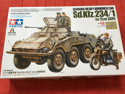 Tamiya kfz 234 1 - tamiya, sd.kfz.234/1
