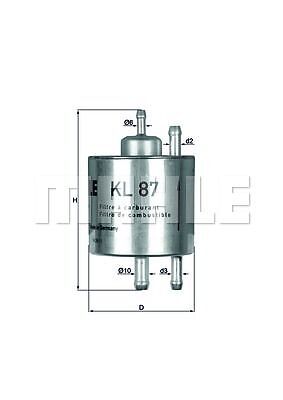 Knecht mahle kraftstofffilter - knecht,