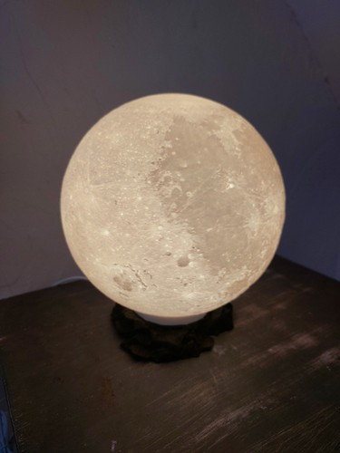 Mondlampe lithophan nachtlicht - mondlampe,