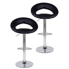 B-Ware: dibea Barhocker Chrom