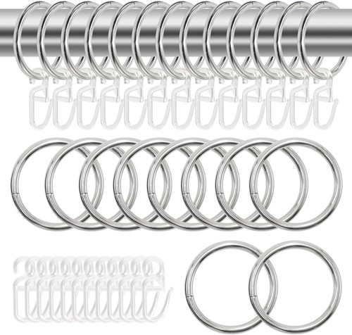 Gardinenringe 30mm silber - 30mm,