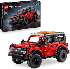 LEGO Technic Ford Bronco SUV Offroad-Fahrzeug – Modellauto mit aufklappbaren