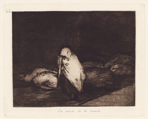 Francisco goya plate - de,
