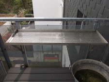 Edelstahl Ablagefläche Ablage Wandregal Regal 130 cm x 40 cm