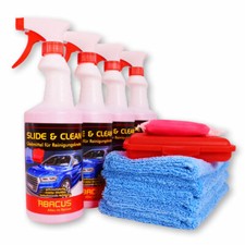 Set - Reinigungsknete Set Gleitmittel Lackreiniger Polierknete