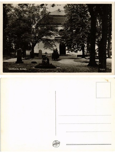 Cpa vaxholm kyrkan - vaxholm, schweden