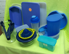 Tupperware MicroGourmet, Naschkätzchen, Shaker, MaxiTwin, Kühlschrank, Flasche