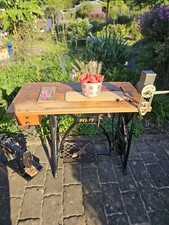 Zeitreise - Pfaff Industrie Nähmaschine Tisch. Dekostück Eisen Gestell ❤️ ? 