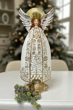 Clayre & Eef Engel Weiss Gold