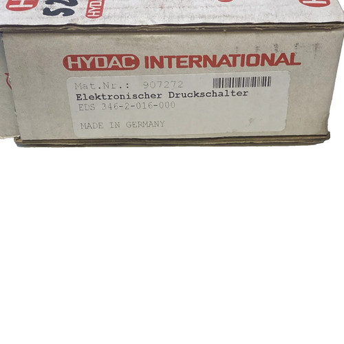 Hydac eds 346 - hydac, 346-1-016-000