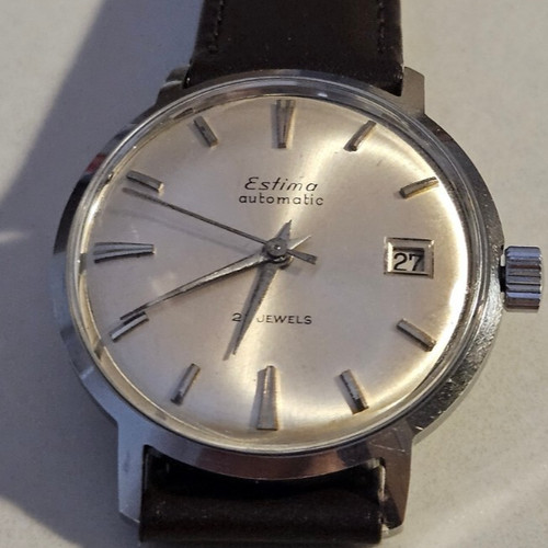 Vintage herrenuhr estima - vintage,