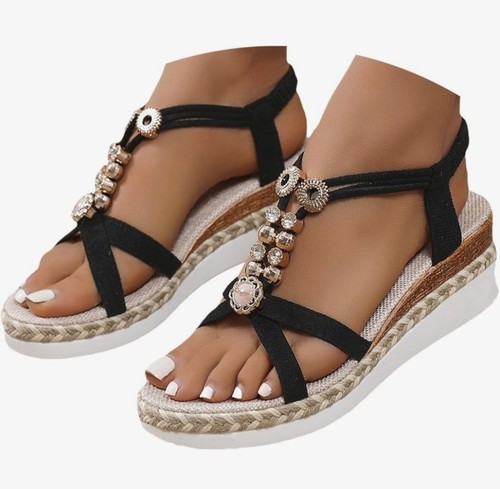 Damen sandalen bohemian boho - sandalen,
