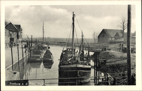 Freiburg der elbe hafen - an,