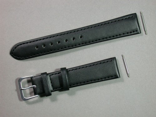Echt leder uhrenarmband - echt,