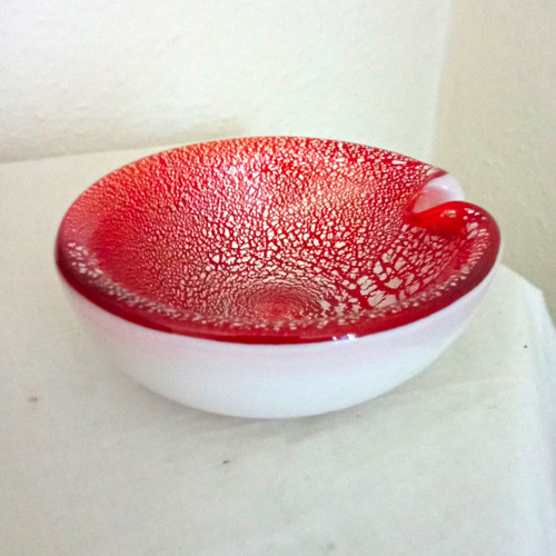 Murano glas aschenbecher - glas,