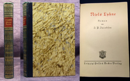 Jacobsen niels lyhne roman - jacobsen,
