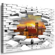 München Leinwandbild Deko