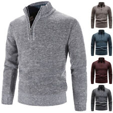 Herren High Neck Pullover