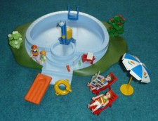 Playmobil - 3205 Swimmingpool - alle Orginal Teile - sehr gut in Ordnung
