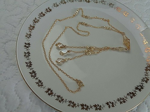 Lange goldkette gold - goldkette, filled