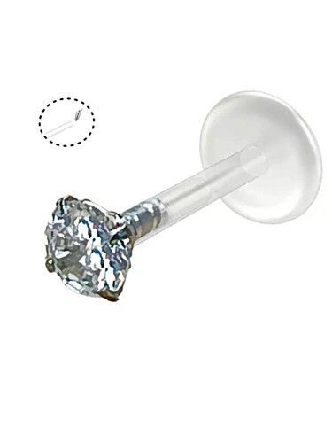 Bioflex lippenpiercing - ,