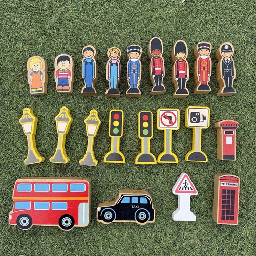 London holz spielset figuren - london,