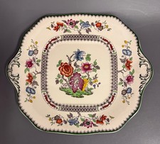 Platte mit Griffe  Spode