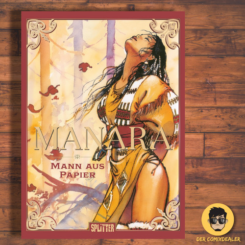 Mann aus papier milo manara - mann, /
