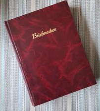 Briefmarkenalbum Einsteckbuch 60 schwarze Seiten A4