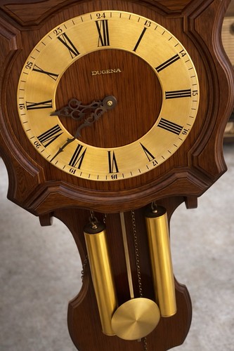 Antike dugena wanduhr mit - dugena,