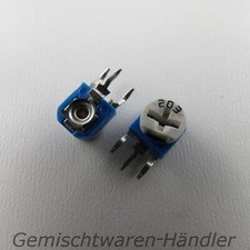 2x 1 M OHM stehend Trimmer