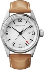 Georg Jensen Armbanduhr GMT