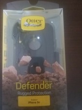 OTTERBOX Defender Schutzhülle Für IPHONE 5C mit Gürtelclip Schwarz Neu Echt