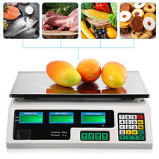 40 kg Obstwaage Ladenwaage Industriewaage Marktwaage Preiswaage Waage Digital 2g