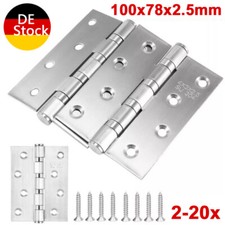 2-20× Scharniere Edelstahl Edelstahl-Scharniere Scharnier Schaniere Schanier