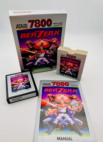 Atari 7800 berzerk cib - berzerk, |