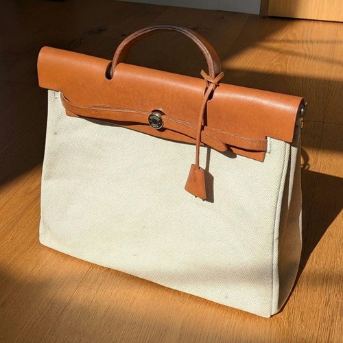 Hermes herbag toile h - hermes,