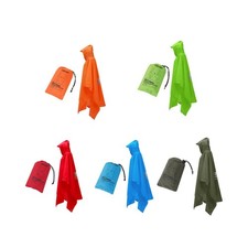 Regenponcho mit Kapuze