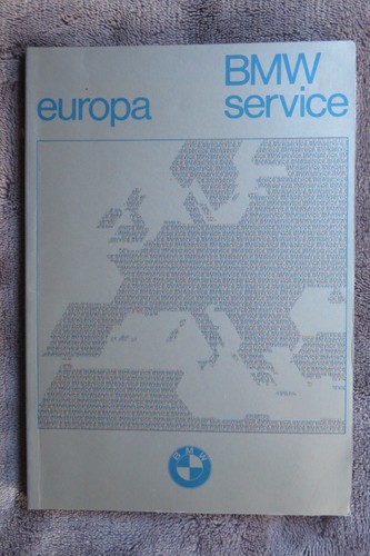 Bmw händlerverzeichnis 1981 - bmw,